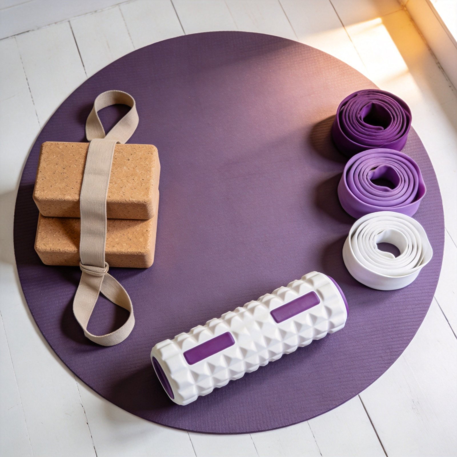 Yoga Blocks and Straps